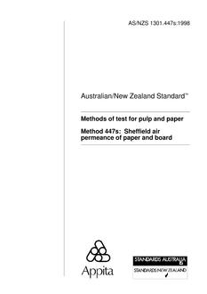 AS/NZS 1301.447S:1998 PDF