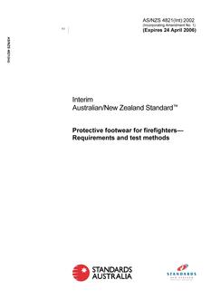 AS/NZS 4821(INT):2002 PDF