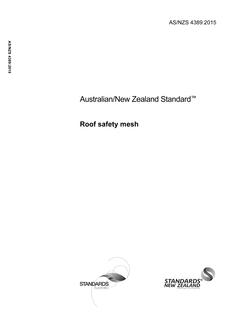 AS/NZS 4389 PDF