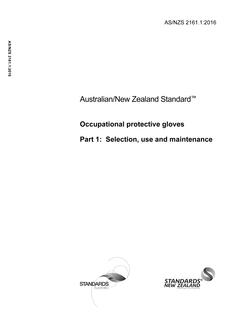 AS/NZS 2161.1 PDF