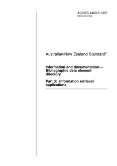 AS/NZS 4450.3:1997 PDF