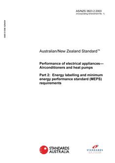 AS/NZS 3823.2:2003 PDF