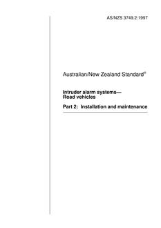 AS/NZS 3749.2 PDF