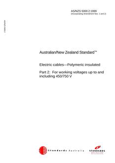 AS/NZS 5000.2:1999 PDF