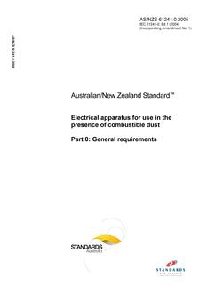 AS/NZS 61241.0 PDF