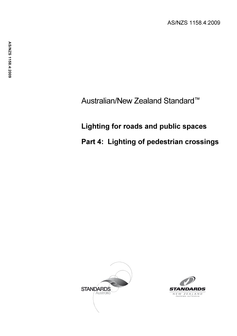 AS/NZS 1158.4:2009 PDF