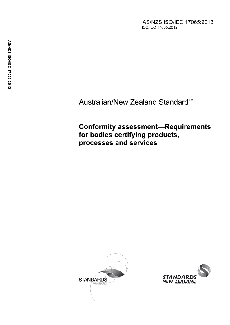 AS/NZS ISO/IEC 17065 PDF