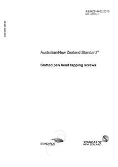 AS/NZS 4403 PDF