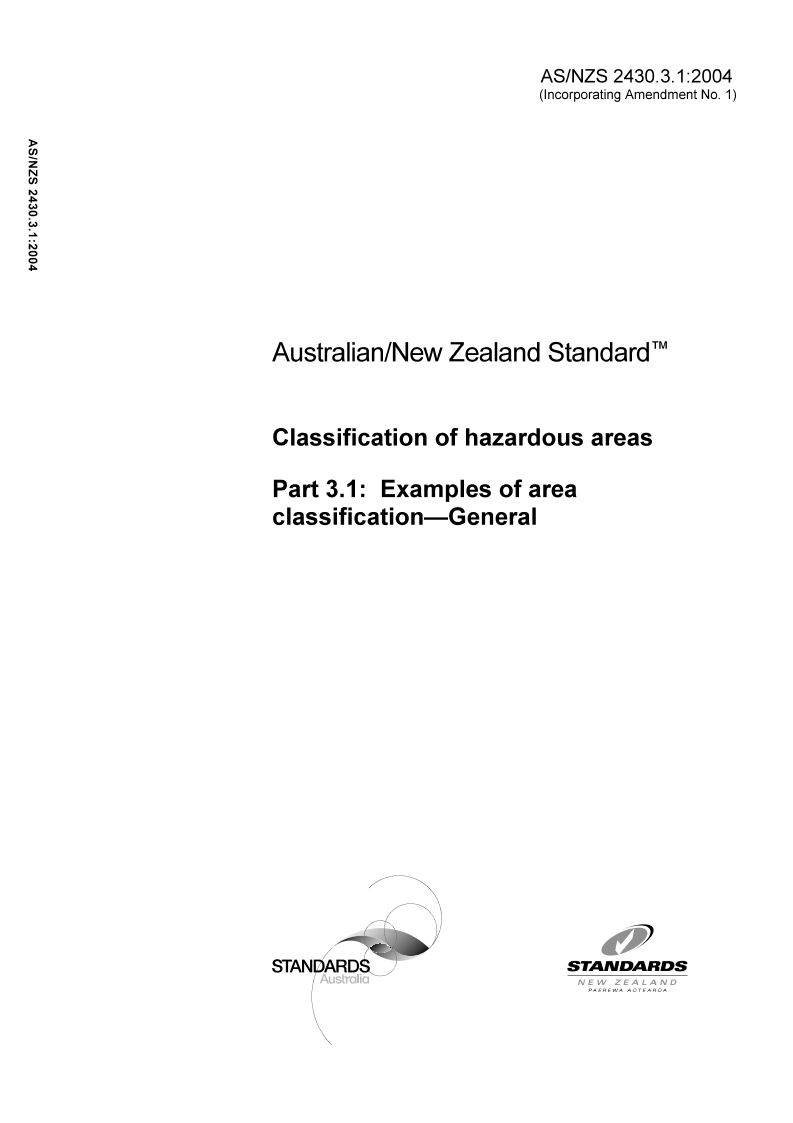 AS/NZS 2430.3.1:2004 PDF