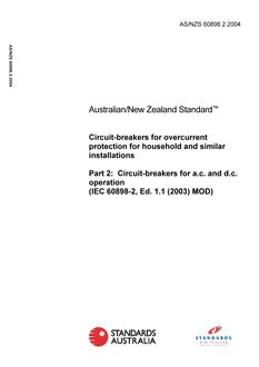 AS/NZS 60898.2 PDF