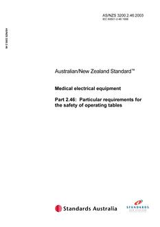 AS/NZS 3200.2.46:2003 PDF