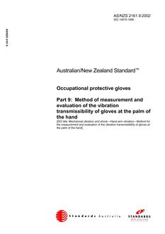 AS/NZS 2161.9 PDF