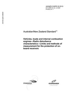 AS/NZS CISPR 25 PDF