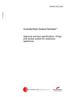 AS/NZS 3131:2001 PDF