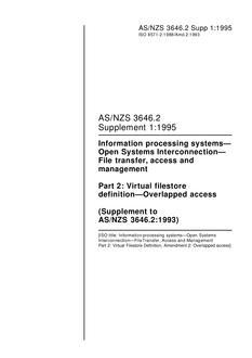 AS/NZS 3646.2 SUPP 1 PDF