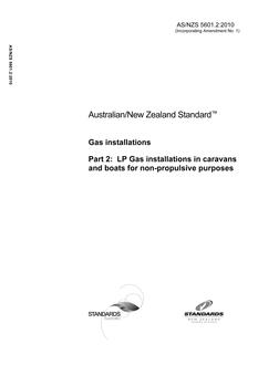 AS/NZS 5601.2:2010 PDF