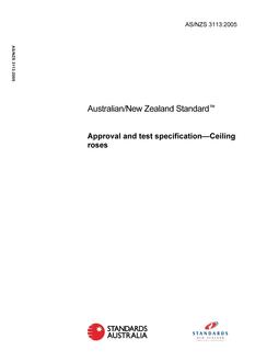 AS/NZS 3113 PDF