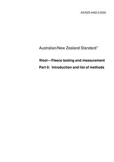 AS/NZS 4492.0 PDF