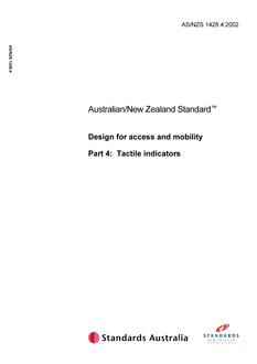 AS/NZS 1428.4:2002 PDF