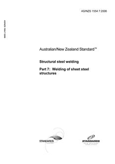 AS/NZS 1554.7:2006 PDF