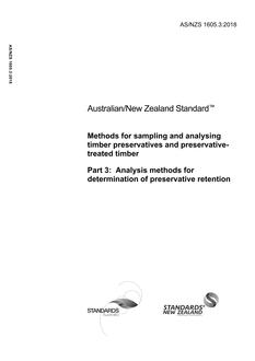 AS/NZS 1605.3:2018 PDF