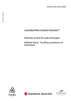 AS/NZS 1301.461RP PDF