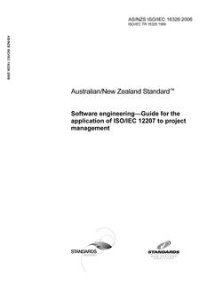 AS/NZS ISO/IEC 16326 PDF