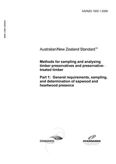 AS/NZS 1605.1:2006 PDF