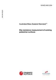 AS/NZS 4663:2004 PDF