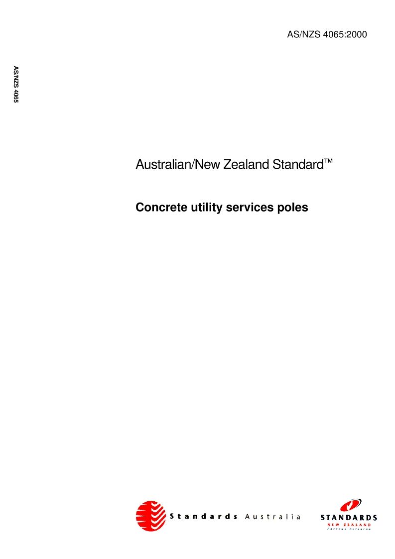 AS/NZS 4065:2000 PDF