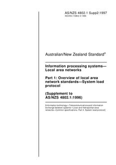 AS/NZS 4802.1 SUPP 2 PDF