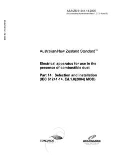 AS/NZS 61241.14 PDF