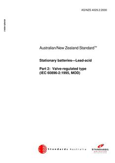 AS/NZS 4029.2 PDF