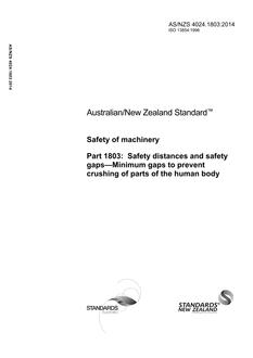 AS/NZS 4024.1803:2014 PDF