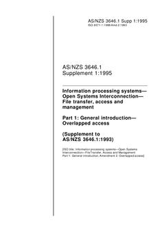 AS/NZS 3646.1 SUPP 1 PDF