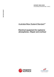 AS/NZS 3800:2005 PDF