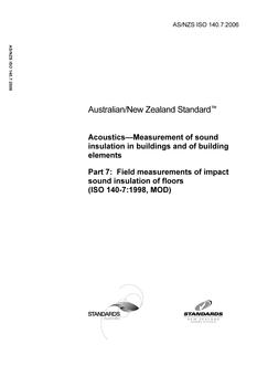 AS/NZS ISO 140.7 PDF