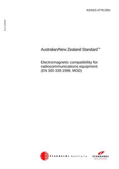 AS/NZS 4778 PDF