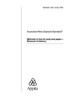 AS/NZS 1301.215S:1997 PDF