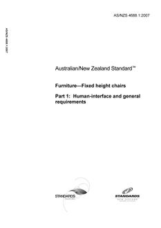 AS/NZS 4688.1:2007 PDF