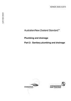 AS/NZS 3500.2:2015 PDF