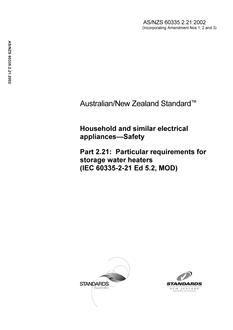 AS/NZS 60335.2.21:2002 PDF