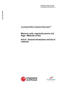 AS/NZS 4456.0 PDF