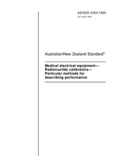 AS/NZS 4354 PDF