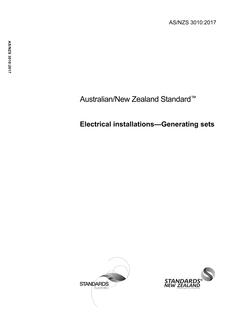 AS/NZS 3010 PDF