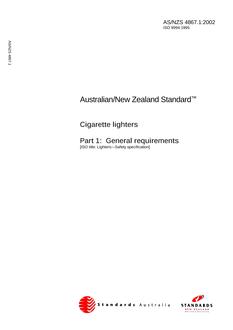 AS/NZS 4867.1 PDF