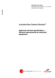 AS/NZS 3100:1997 PDF