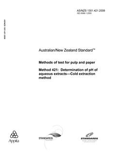 AS/NZS 1301.421:2008 PDF