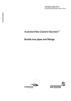 AS/NZS 2280:2014 PDF