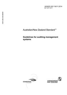 AS/NZS 19011:2014 PDF